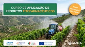 Curso de Aplicação de Produtos Fitofarmacêuticos – 27/Maio – 50 horas – Gratuito